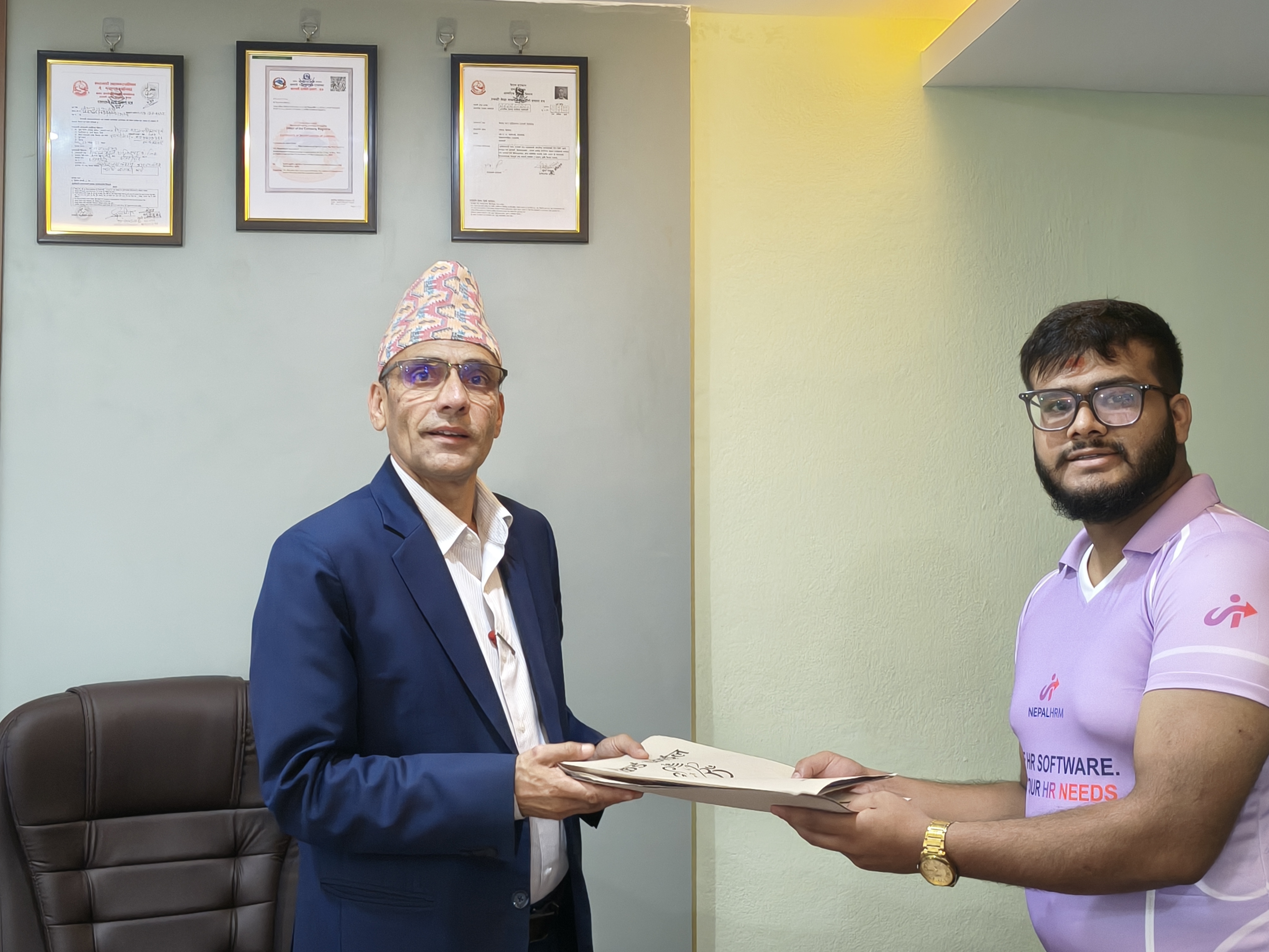 NepalHRM MOU Signing Ceremony