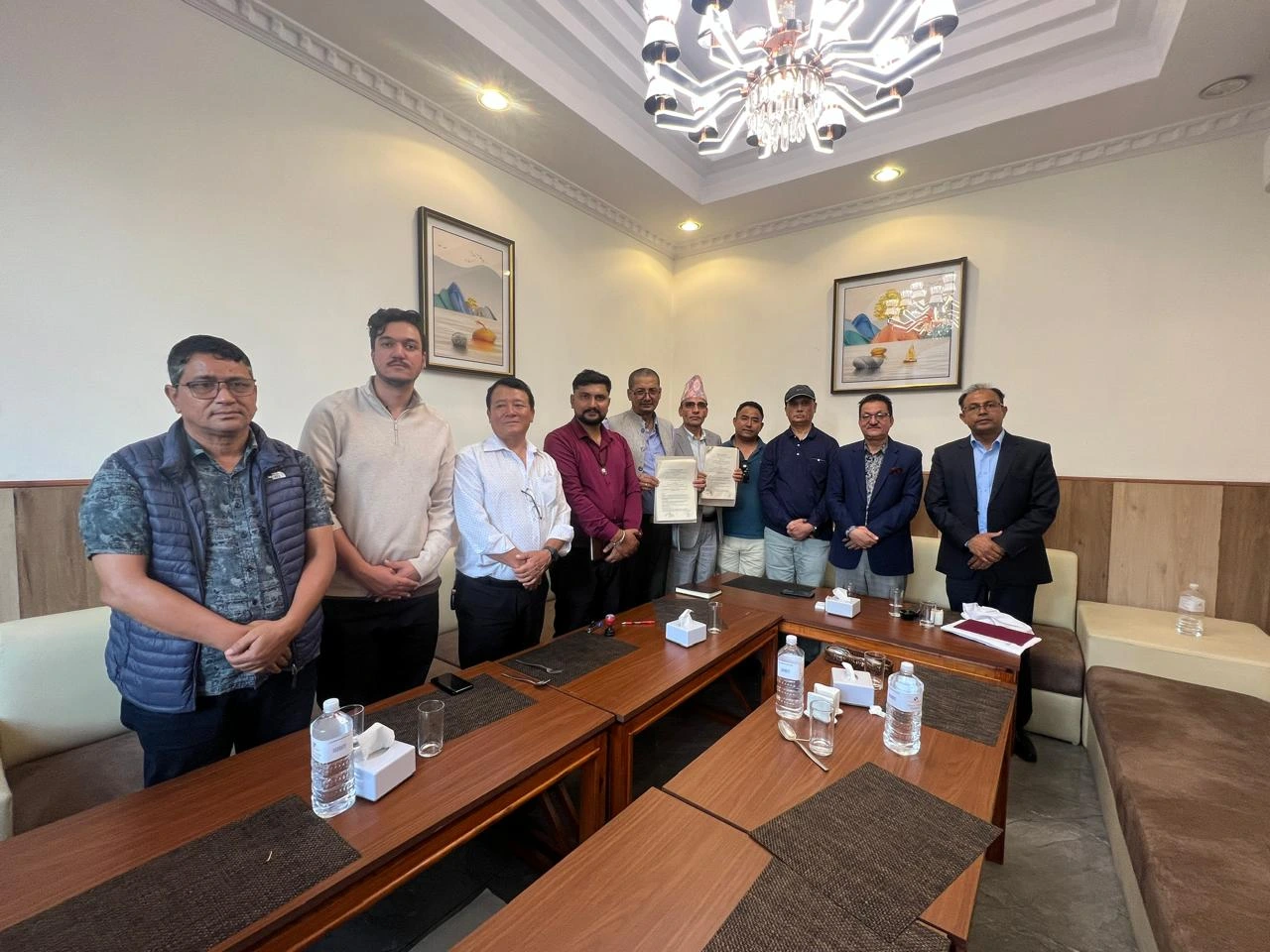 EMW(Everest Mineral Water) MOU Signing Ceremony